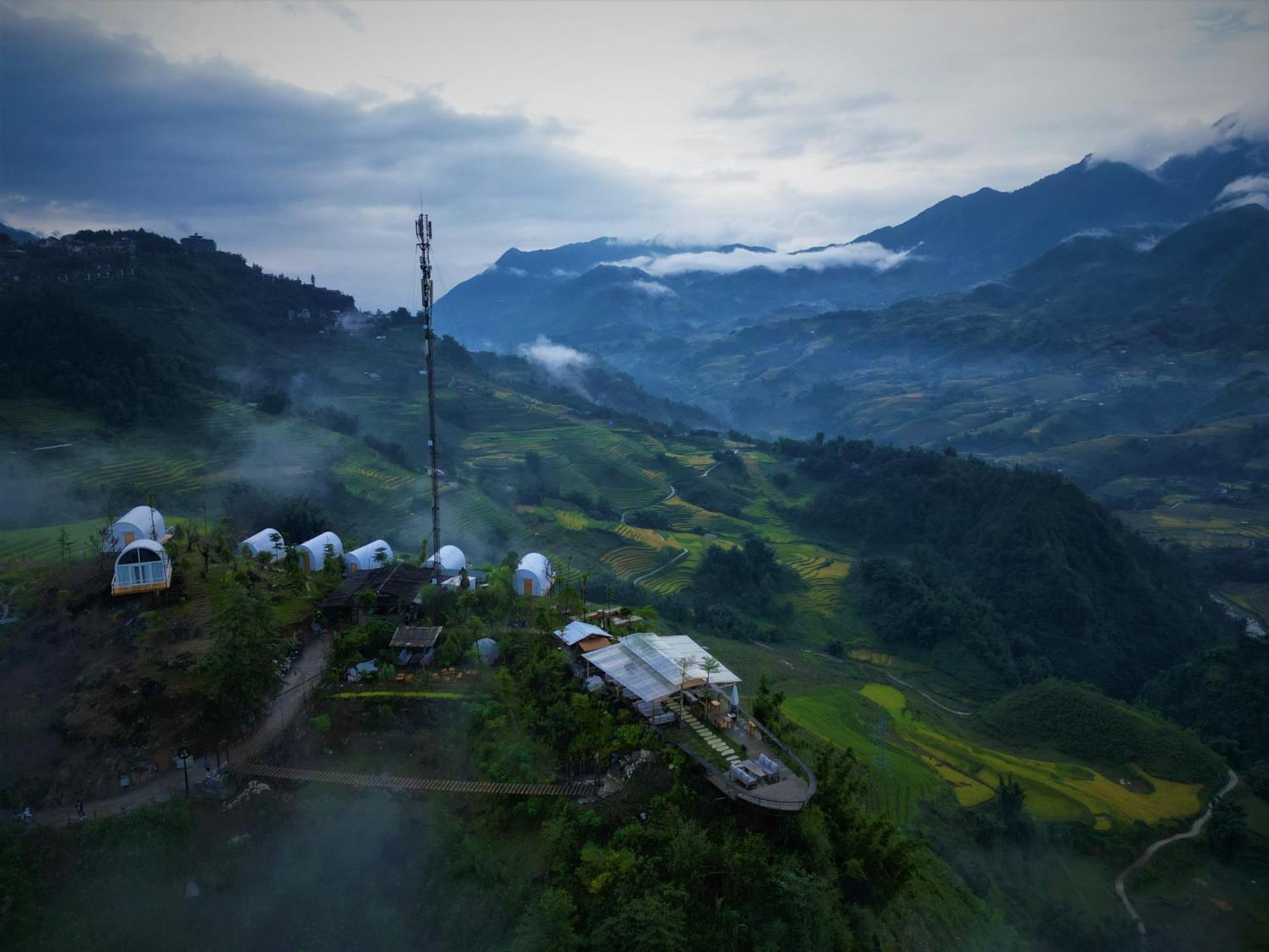 Phansi - Glamping, View Point 360, Bar & Bbq Luxuszelt Sapa